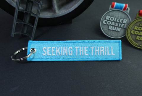 Rollercoaster Run Keytag